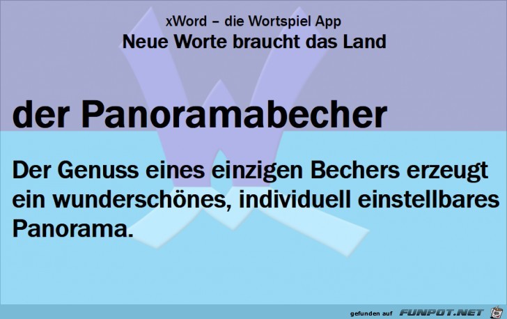 Neue-Worte-Panoramabecher Neue-Worte-Panoramabecher