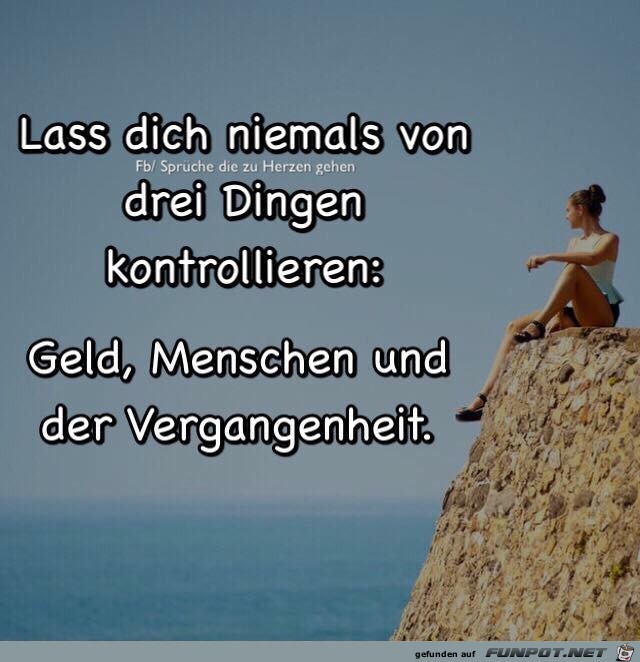 Lass dich niemals