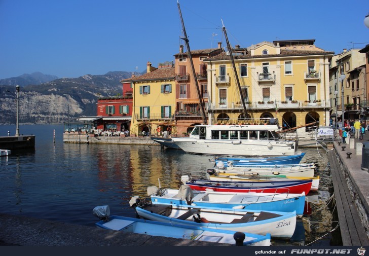 Impressionen aus Malcesine am Gardasee