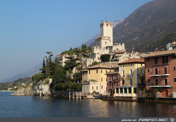 Impressionen aus Malcesine am Gardasee