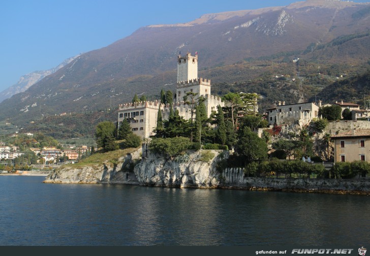 Impressionen aus Malcesine am Gardasee