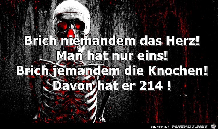 Brich niemandem das Herz Brich niemandem das Herz