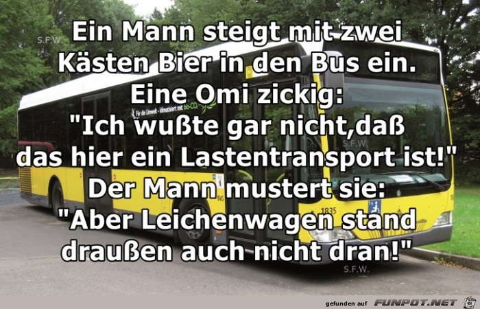 Ein Mann steigt mit zwei Ein Mann steigt mit zwei