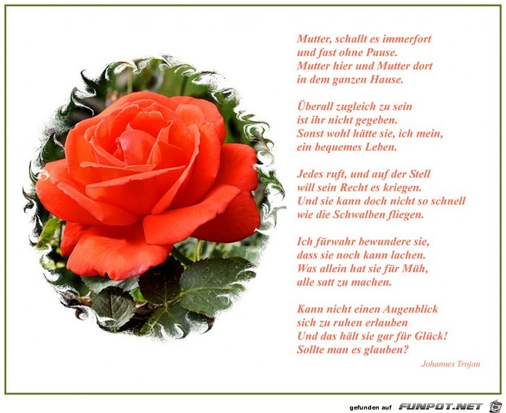 Mutter schafft es immerfort, und fast ohne Pause.... Mutter schafft es immerfort, und fast ohne Pause....