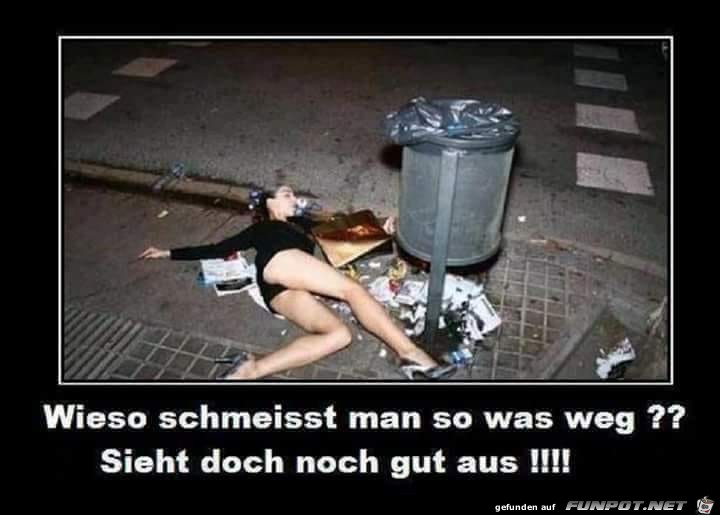 Kein Abfall! Kein Abfall!