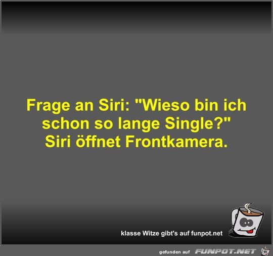 Frage an Siri