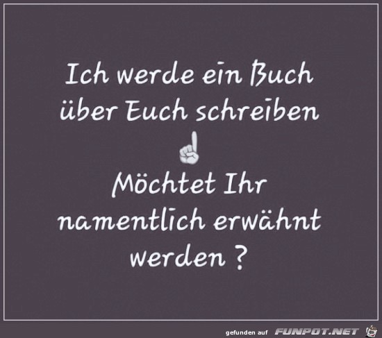 Ich werde ein Buch.. Ich werde ein Buch..
