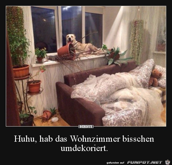 Etwas umdekoriert Etwas umdekoriert