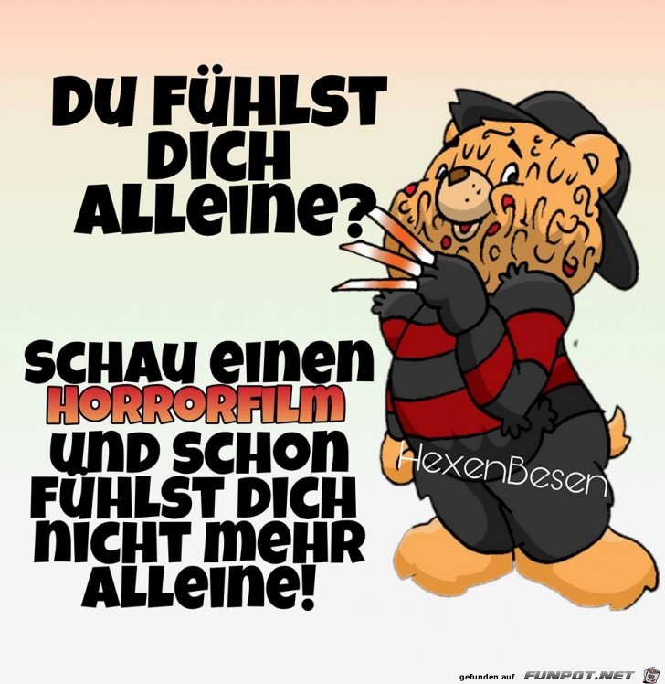 Du fuehlst dich alleine Du fuehlst dich alleine