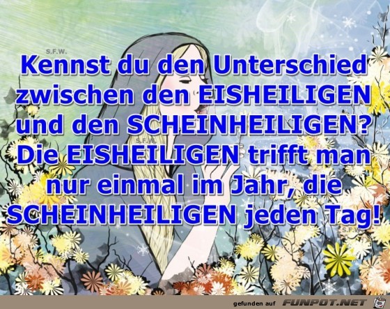 Kennst du den Unterschied Kennst du den Unterschied