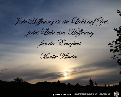 jede Hoffnung jede Hoffnung