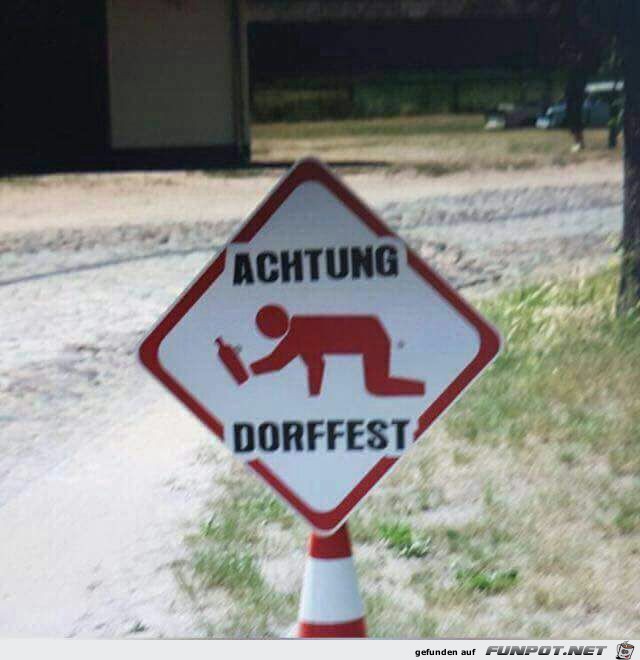 Achtung Dorffest