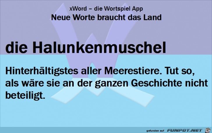 Neue-Worte-Halunkenmuschel