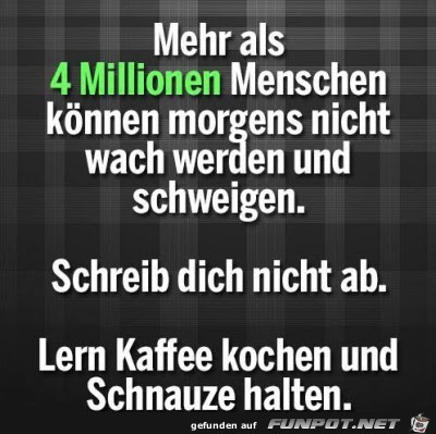 Mehr als 4 Millionen... Mehr als 4 Millionen...