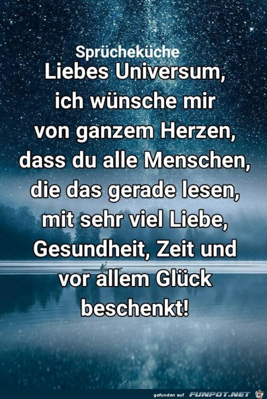 Liebes Universum Liebes Universum