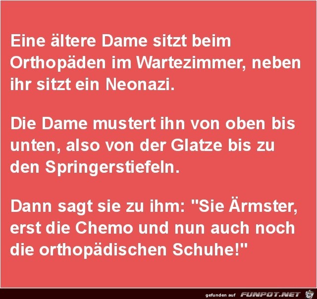 beim Orthopäden beim Orthopäden