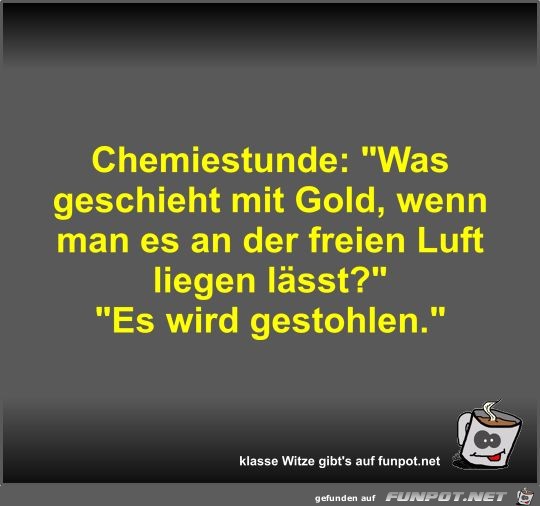 Chemiestunde