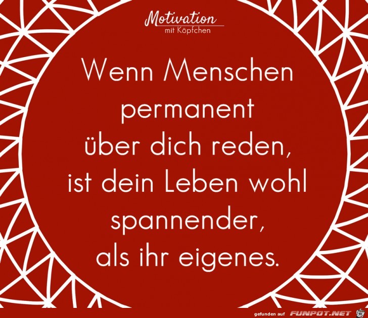 Wenn Menschenpermamentueber dich reden Wenn Menschenpermamentueber dich reden