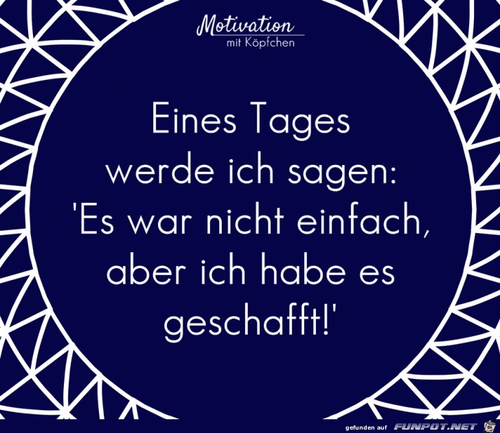 Eines Tages werde ich sagen Eines Tages werde ich sagen