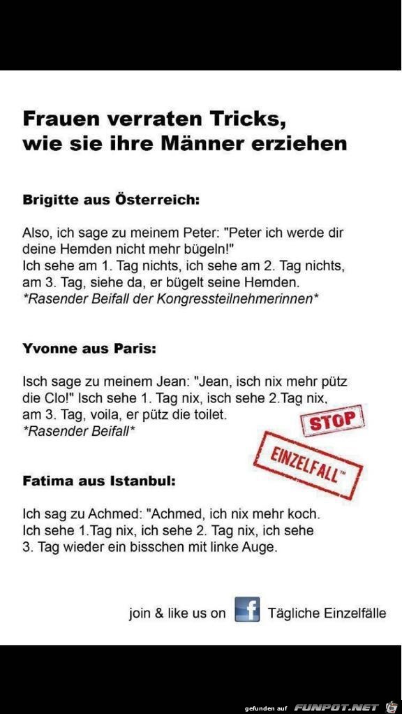 Frauen verraten Tricks Frauen verraten Tricks