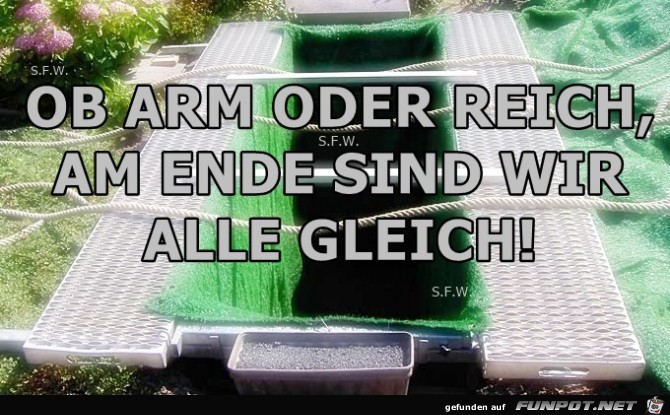 OB ARM ODER REICH OB ARM ODER REICH