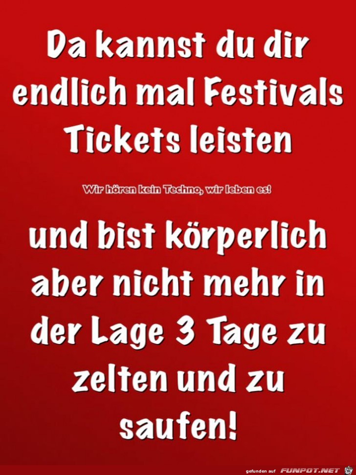 Festival-Ticket