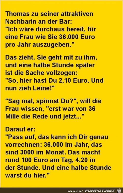 Thomas zu seiner attraktiven Nachbarin::..... Thomas zu seiner attraktiven Nachbarin::.....