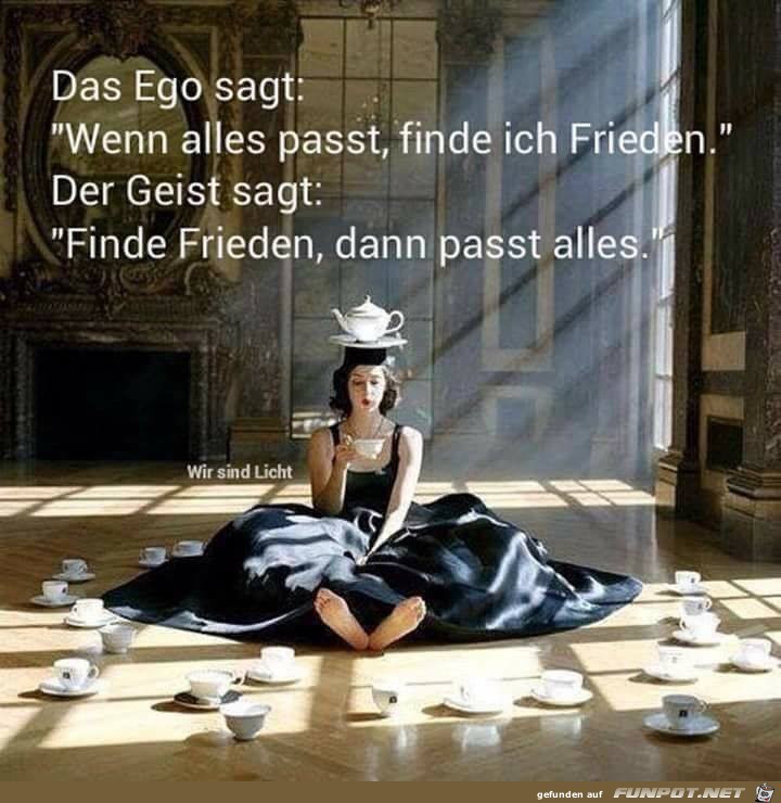 Das Ego sagt