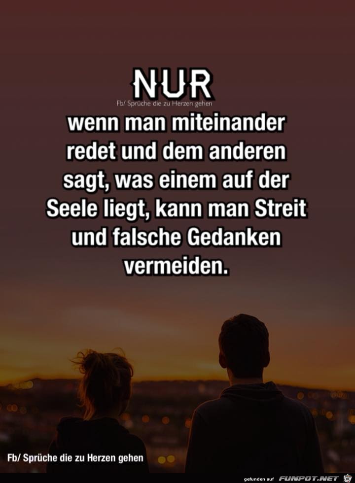 Nur wenn man miteinander Nur wenn man miteinander