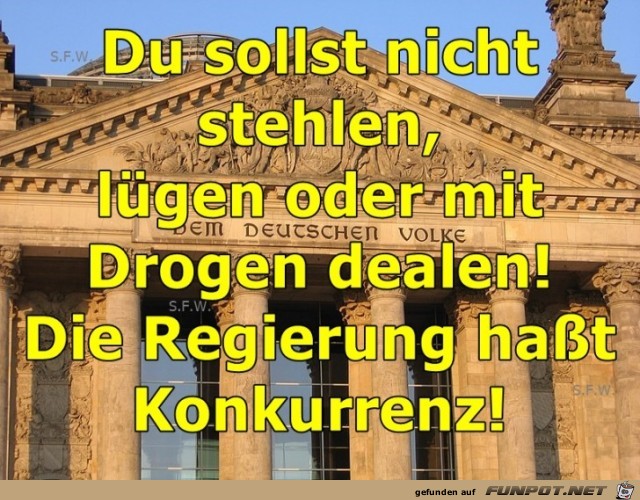 Du sollst nicht stehlen