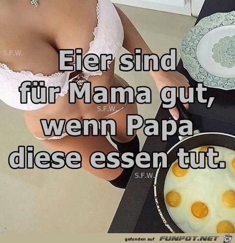 Eier sind fuer Mama