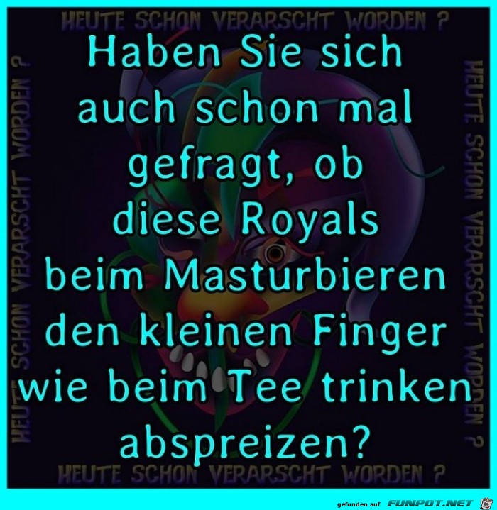 Wie treiben es die Royals Wie treiben es die Royals