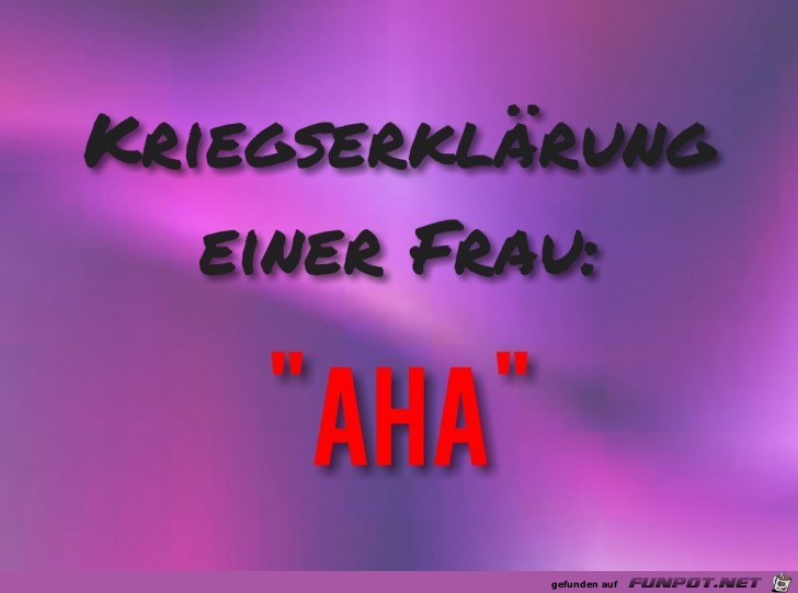 AHA ! AHA !