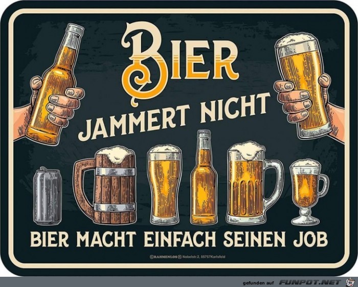 Bier jammert nicht Bier jammert nicht