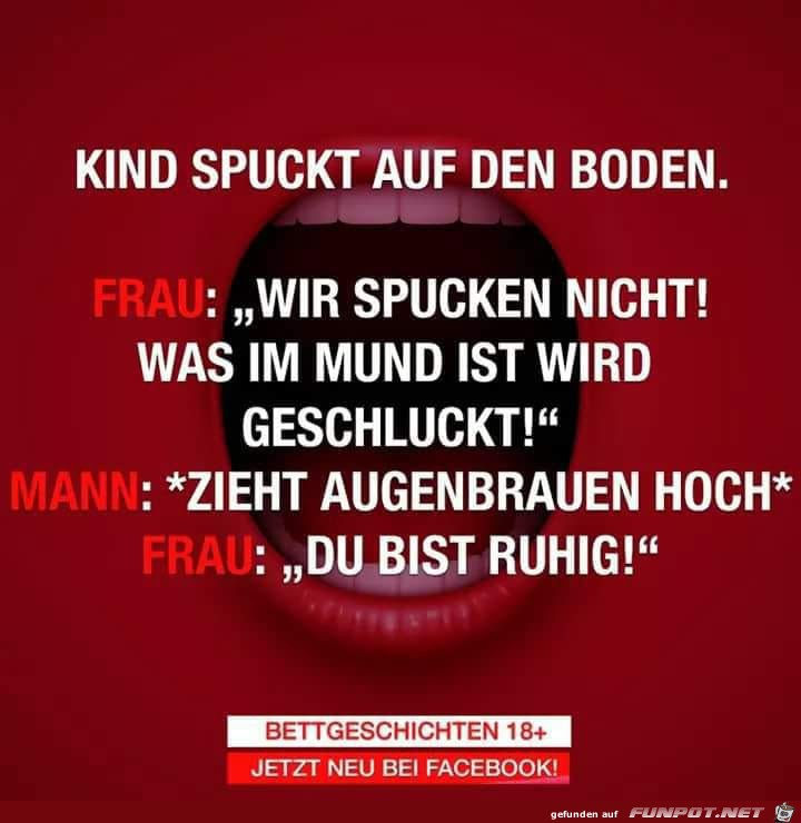 Kind spuckt auf den Boden Kind spuckt auf den Boden
