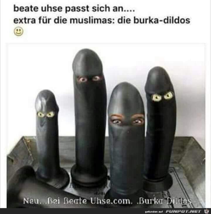 Die Burka-Dildos