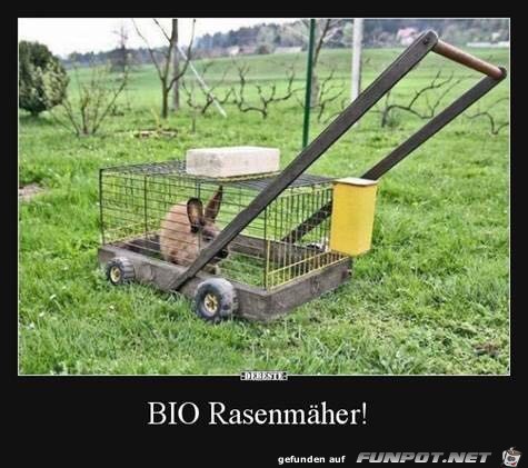 Bio-Rasenmaeher