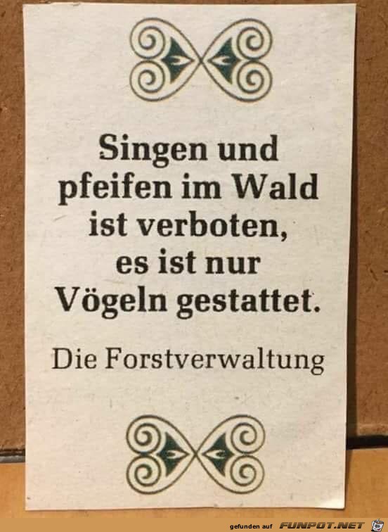 Singen und Pfeifen Singen und Pfeifen