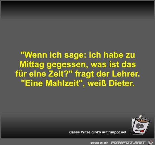 Wenn ich sage Wenn ich sage