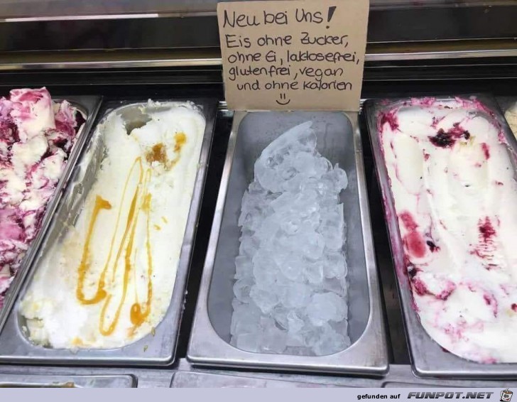 Eis ohne Zucker Eis ohne Zucker