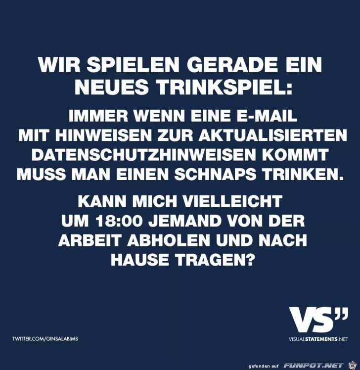 Neues Trinkspiel Neues Trinkspiel
