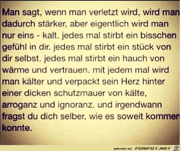 Man sagt