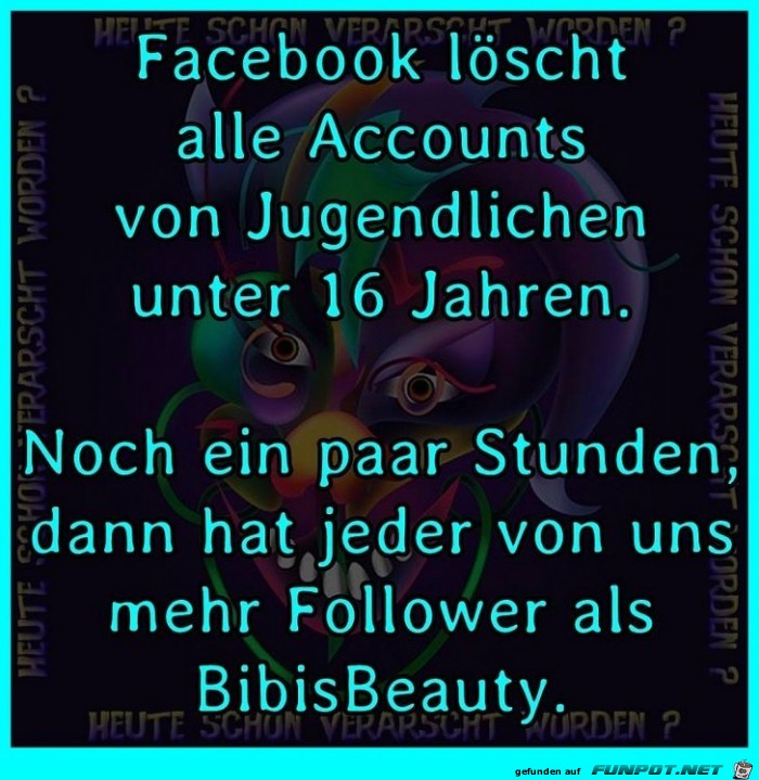 FB löscht alle von U16 FB löscht alle von U16