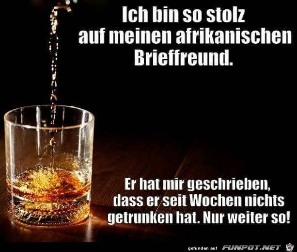 Afrikanischer Brieffreund Afrikanischer Brieffreund
