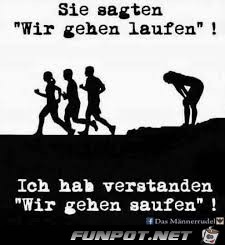 Wir gehen laufen Wir gehen laufen