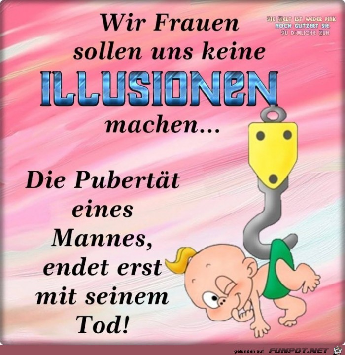 Keine Illusionen machen