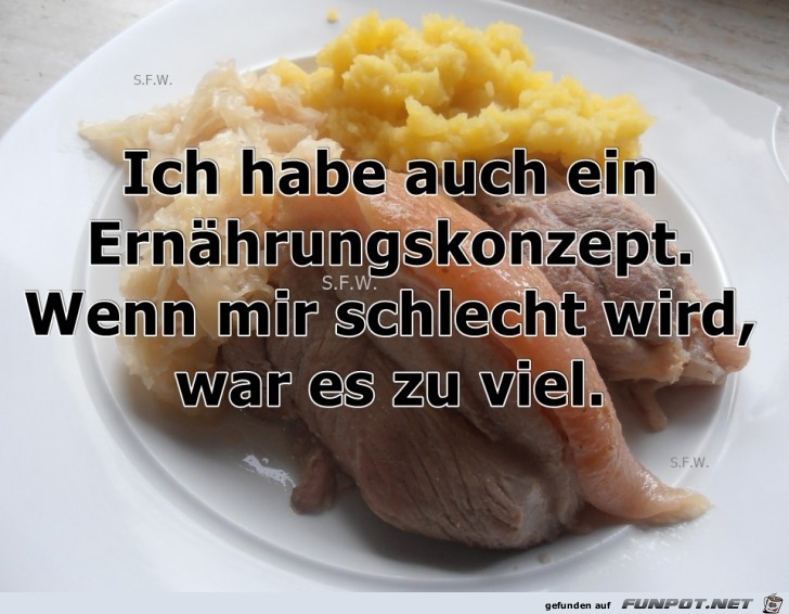 Ernährungskonzept Ernährungskonzept