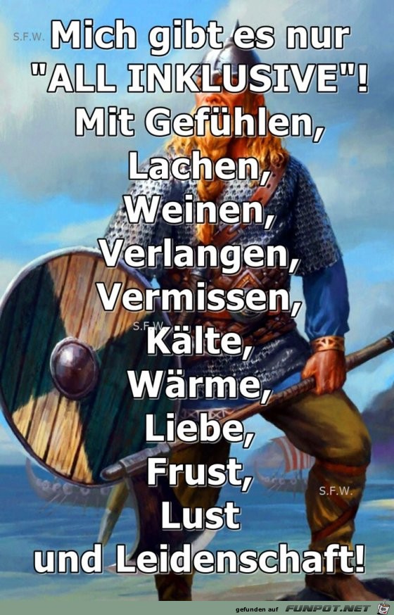 Mich gibt es nur All Inklusive Mich gibt es nur All Inklusive