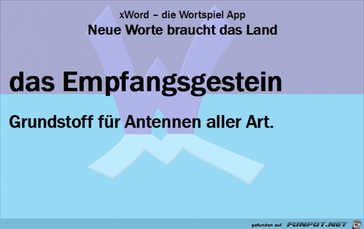 Neue-Worte-Empfangsgestein