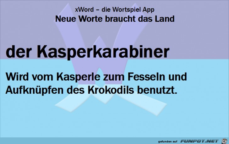 Neue-Worte-Kasperkarabiner Neue-Worte-Kasperkarabiner